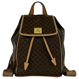 CELINE Macadam Triomphe Rucksack aus PVC und Leder - Céline