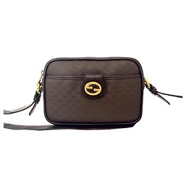 Borsa a tracolla in pelle Micro GG Gucci