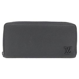 Cartera larga de piel de becerro Louis Vuitton LV Aerogram