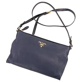 Borsa a tracolla Prada Vit.Daino in pelle
