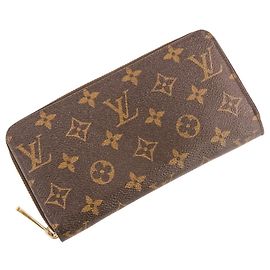 Louis Vuitton Monogram Zippy Long Wallet