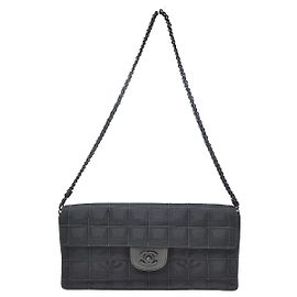 Chanel Travel Line Flap Nylon Trapuntato East West