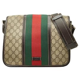 Borsa a tracolla Gucci GG Supreme Sherry Line