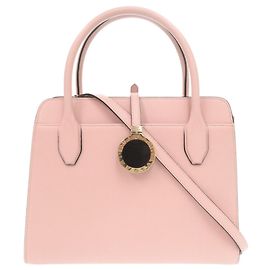 Bulgari Borsa a mano Alba in pelle rosa Bvlgari