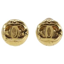 Chanel Vintage CC Clip-On Metal