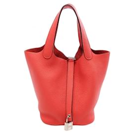 Hermes Picotin Lock PM Handtasche in Rose Jaipur - Hermès