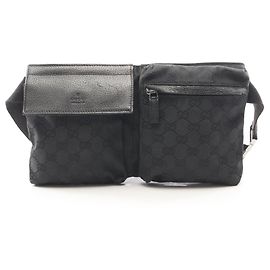 Marsupio Gucci GG Canvas nero