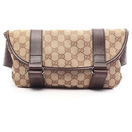 Marsupio/Borsa a mano in tela GG Gucci