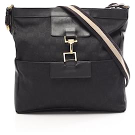 Borsa a Spalla Gucci GG Canvas Nera