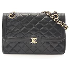 Borsa Chanel Matelassé Paris Limited Edition Double Flap