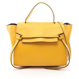 Borsa Celine Belt Bag Mini - Borsa in pelle gialla - Céline