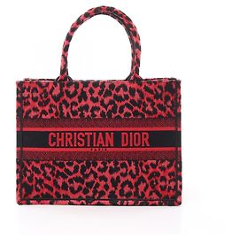 Bolso Christian Dior Dior Book Tote Medium Estampado de Leopardo