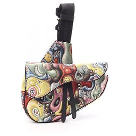 Christian Dior Dior x Kenny Schaff Saddle Bag