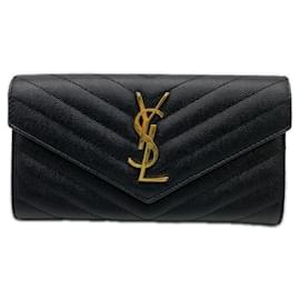 Saint Laurent Cassandra Large Flap Portemonnaie