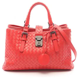 Borsa 2-Way Intrecciato Small Roma di Bottega Veneta