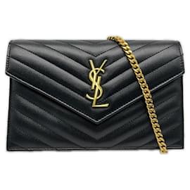 Portefeuille chaîne enveloppe Cassandra Yves Saint Laurent