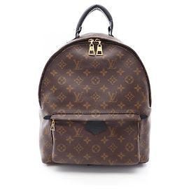 Mochila Louis Vuitton Palm Springs MM em Brown Monogram