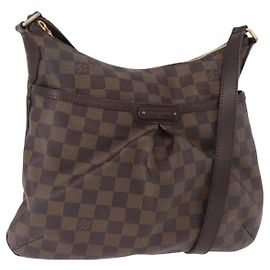 LOUIS VUITTON Damier Ebene Bloomsbury PM Shoulder Bag N42251 LV Auth bs36182 Borsa a tracolla
