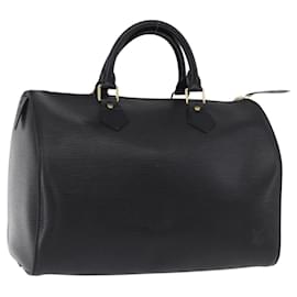 Borsa LOUIS VUITTON Epi Speedy 30 Noir Black M43002 LV Auth 190170SAV