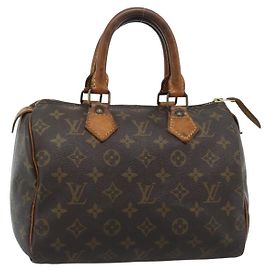 LOUIS VUITTON Borsa Monogram Speedy 25 M41528 LV Auth 187869