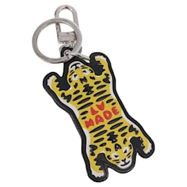 LOUIS VUITTON Porte CLE LV MADE Tiger Bag Charm Yellow MP3221 LV Auth 192136M