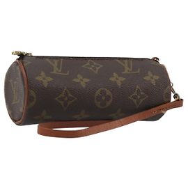 LOUIS VUITTON Pochette Monogram Papillon LV Auth BA14518