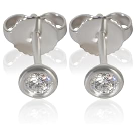 Orecchini Tiffany & Co. in platino e diamante Elsa Peretti Diamond By The Yard