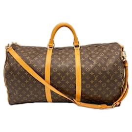 Louis Vuitton Monogram Keepall Bandoulière 60 Borsa Boston