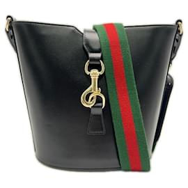 Borsa a tracolla mini bucket in pelle GUCCI
