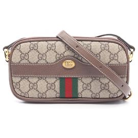 Borsa a tracolla Gucci Ophidia GG Supreme Sherry Line