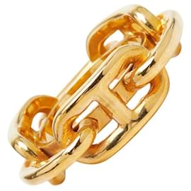 Hermes Legato Chaine d'Ancre Gold Scarf Ring - Hermès
