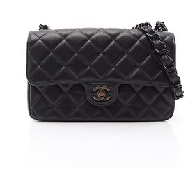 Borsa a Spalla con Catena Chanel Matelassé Single Flap