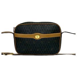 Mini bolso de hombro Christian Dior Vintage con patrón de panal
