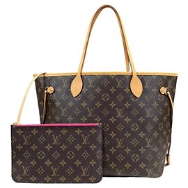 Louis Vuitton Neverfull MM Monogramn Tote Bag