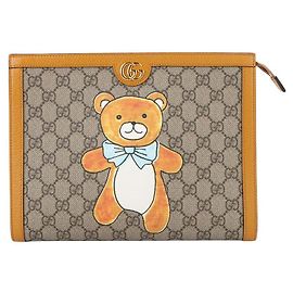 Gucci Clutch GG Supreme Kai Collaboration Edizione Limitata
