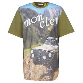 Moncler Genius Mercedes Benz by Nigo Kurzarm-T-Shirt für Herren
