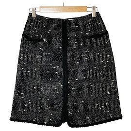 Autre Marque Rene TISSUE Tweed-Rock aus italienischem Stoff