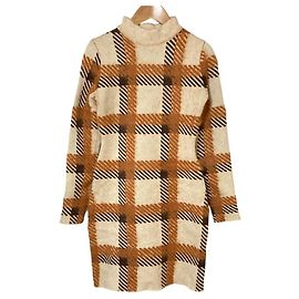 Autre Marque Eimy Istoire Karo-Strickkleid
