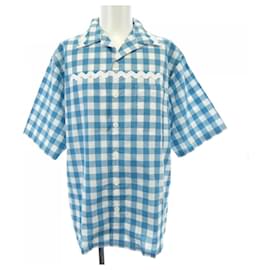 Camisa de manga corta de algodón Prada