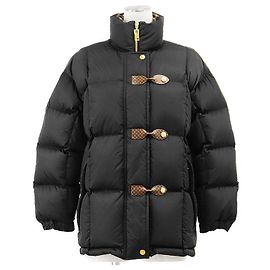 Chaqueta de plumón en piel de cordero Monogram Louis Vuitton