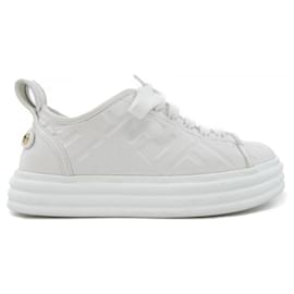 Fendi 8E8017 Sneaker Weiß Leder