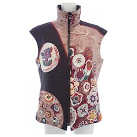 Chaleco de seda y poliéster Twill Reine Hermès