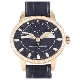 Autre Marque Girard-Perregaux Cat's Eye Celestial Uhr aus Roségold