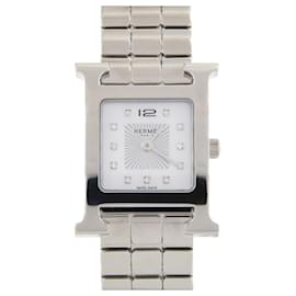 Hermes H Watch Stainless Steel Quartz - Hermès