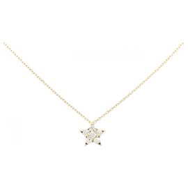 Autre Marque Collana Star Jewelry in Oro Au750 e Diamanti
