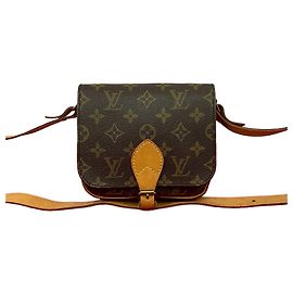 Mini borsa a tracolla Louis Vuitton Cartouchiere Monogram