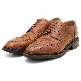 Zapatos derby brogue de cuero granulado Paraboot