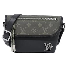 Sac à bandoulière PULSE WEARABLE WALLET en toile enduite et veau Louis Vuitton