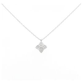 Autre Marque Collana in oro bianco Au750 e diamanti