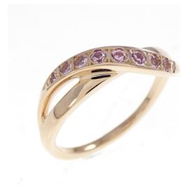 Autre Marque 4°C Synthetischer Saphir Ring Au750